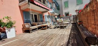 Chamonix Hyper centre . terrasse vue mont blanc . parking - Chamonix-Mont-Blanc - 9