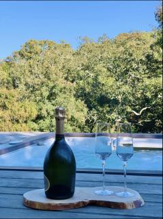 F2 avec jacuzzi, pétanque, à 3 min mer, dans grande propriété - Porticcio - 2