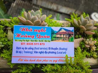 Hoàng Quân Homestay - Ba Be - 2