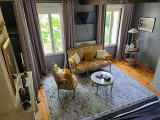 Chambre Bordeaux, piscine et spa - Lugon et l’Ile du Carney - 2