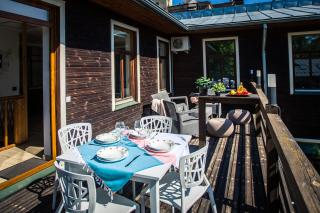Apartment with a terrace and a hot tub - Riga - 1