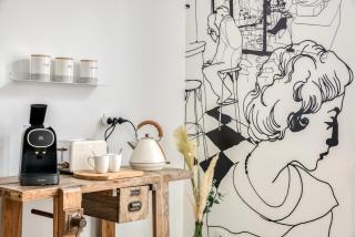 Les Gîtes de Laure - L'Or Blanc, Appartement avec Vue sur le Chateau, Climatisation, Netflix, à 160 m de la Cité Médiévale - Carcassonne - 7