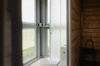 Vienkiemio oazė - Skandinaviškas namelis su vaizdu į tvenkinį - 4