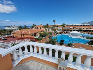 Exclusive Attic Las Vistas 3 with breathtaking sea view, only 100 m to the sea, heated pool, aircon, wifi - Arona - 9