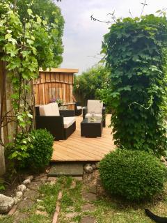 Kreatives Wohnen unter Reet ruhig und doch zentral - 2