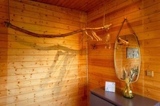 Blockhaus Eifelsteig w/ Kamin Garten & Feuerstelle - Berndorf - 9