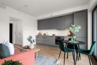 10 min to Oslo senter Beautiful and newly performed 2-room rooms wih large, sunny balcony of 9 sqm - 1