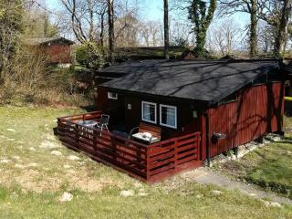 Nuthatch Lodge is set in 24 acres of woodparkland near the village of Cenarth - Newcastle Emlyn - 0