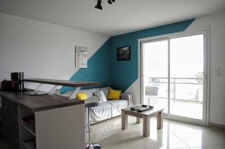 T2 moderne avec terrasse a 100m de la plage et parking sécurisé 4 PERS MAXI - 9