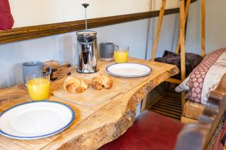 The Old Pumphouse Shepherds Hut with Hot Tub - 4