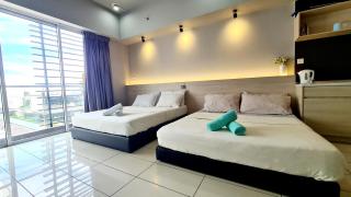 Aeropod 2 Queen Bed Near Airport & KK city Free Parking Netflix - 3