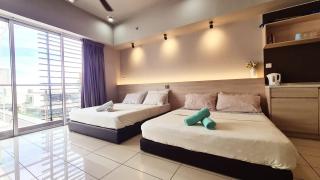Aeropod 2 Queen Bed Near Airport & KK city Free Parking Netflix - 4