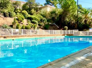 Charme & Calme-TAMARIS- Studio Vue mer - Piscine - Le Petit Olivier sur Mer - 5
