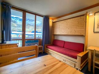 Studio ski aux pieds avec balcon, accepte animaux - FR-1-502-342 - Tignes - 3