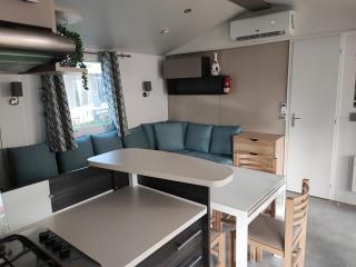 mobilhome 741 Les Charmettes,3ch,2sdb,lave linge,lave vaisselle,clim,2wc - Les Mathes - 6