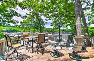Porch, Dock and Deck Lake of the Ozarks Oasis! - Sunrise Beach - 9