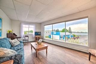 Walkable St Ignace Condo with Lake Huron Views - 0