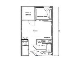 Appartement 2 pièces avec balcon, départ ski aux pieds, 4 pers., quartier animé des Bruyères - FR-1-344-834 - Les Menuires - 9