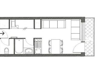 Studio rénové skis aux pieds avec balcon, 4 pers, Reberty 1850 - FR-1-344-852 - Les Menuires - 9