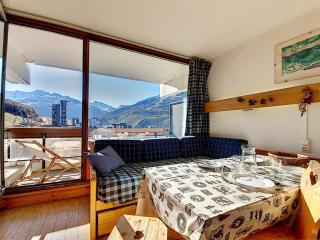 Studio lumineux avec balcon, départ ski aux pieds, Les Menuires - FR-1-344-1074 - 0