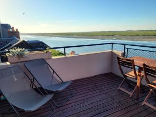 Vue et terrasse panoramique sur la Baie de Somme - Saint-Valery-sur-Somme - 6