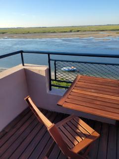 Vue et terrasse panoramique sur la Baie de Somme - Saint-Valery-sur-Somme - 5