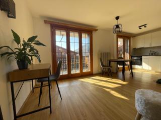 Appartement 53m2 rénové dans un chalet au coeur de Charmey avec vue sur les montagnes - Charmey - 4