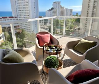McRamé Design Apt Sea View, Beachfront, Swimming Pool, 2BDR, 2BAR, 6 pax, Praia da Rocha - Portimão - 0