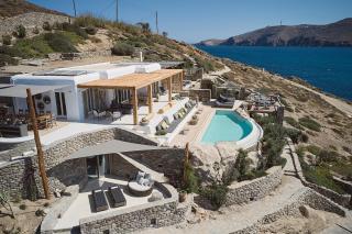 Villa Barbarossa - Amazing Beachfront Villa with Heated Pool - Ftelia - 1