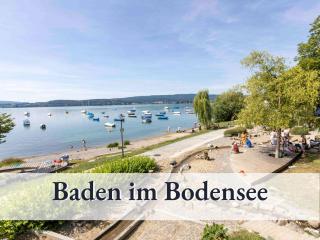 Ferienhaus Petra - Großzügige Ferienwohnungen in bester Bodenseelage l 1 Minute zum Bodensee l 7 Ferienwohnungen l Vollausgestattete Küchen l Gratis-WLAN l Gratis Parkplätze l Mitten auf der Mettnau - 7