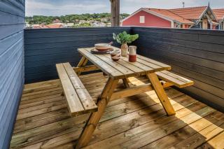 Mamita1"Apartment delight of the pines"spacious bright T3 62m18mterrace - Lacanau - 6