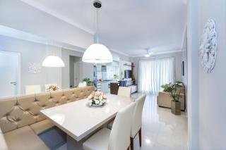 Palazzo Toscano 201 - Aconchegante apartamento na praia de Bombas com vista para o mar - (Consultar serviços de roupa de cama e banho) - Bombinhas - 8