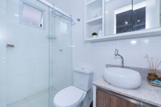 Palazzo Toscano 201 - Aconchegante apartamento na praia de Bombas com vista para o mar - (Consultar serviços de roupa de cama e banho) - Bombinhas - 5
