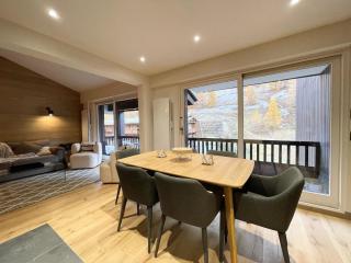 Duplex rénové au centre de Val d'Isère, 100m des pistes, 4/5 pers, Wifi, nombreux équipements - FR-1-518-90 - Val-d’Isère - 4