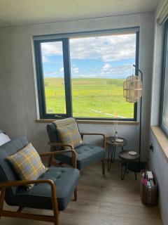 Unique luxurious cabin on sea view working croft - Garrabost - 6