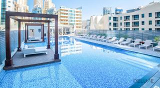 Airy Studio in Studio One Dubai Marina by Deluxe Holiday Homes - Dubái - 5