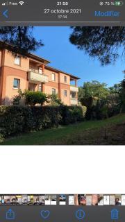 T2 climatisé jardin & court de tennis/piscine /parking/fibre - 4