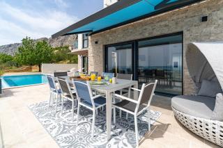 NEW! Seaview Villa Nautique, a 3-bedroom villa with a 32 sqm heated private pool and a Whirlpool - Jesenice - 5