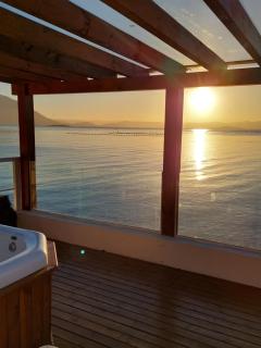 Paraiso Ribeirão da Ilha Jacuzzi por do sol - 6