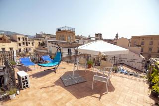 Sunny loft with terrace and Jacuzzi in the city centre - Palermo - 0