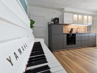 Neues City Center Piano Appartement mit Netflix - 9