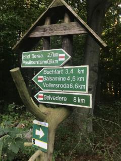 Ferienwohnung Auszeit am Kurpark Bad Berka # Balkon # ruhige Lage # gratis Parkplatz & WLAN # Nähe Weimar # Weimarer Land - 2