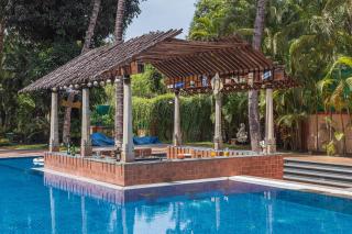 Saffronstays Casa Del Palms, Alibaug - luxury pool villa with chic interiors, alfresco dining and island bar - Alibaug - 7