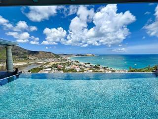 Studio Aloe in shared Villa Diamant, infinity pool, sea view - Grand Case - 8