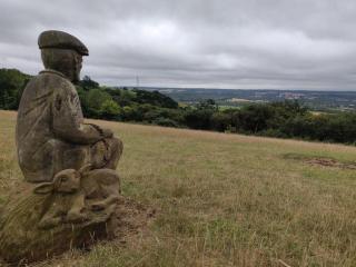 Romantic Shepherds hut with stunning sunsets - 1