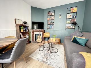 Maison de ville - Paris en 15 mn ! - 4 pers- 1 bébé - Vintage & Music ! - 7