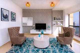 Spacious 2 BR with Amazing Marina View Rimal JBR - Dubai - 1