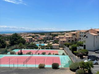 Appt T2 avec piscine, tennis, parking privé, animaux admis - St Pierre la Mer - FR-1-229D-109 - 7