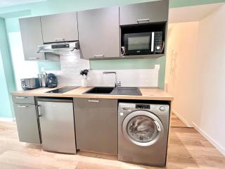 LE QUAI 2 - Studio neuf CALME TERRASSE - CLIM - WiFi - Gare à 200m - 3