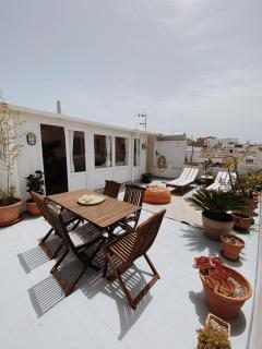 Cool loft in the old town with rooftop terrace and fireplace - Tarifa - 8